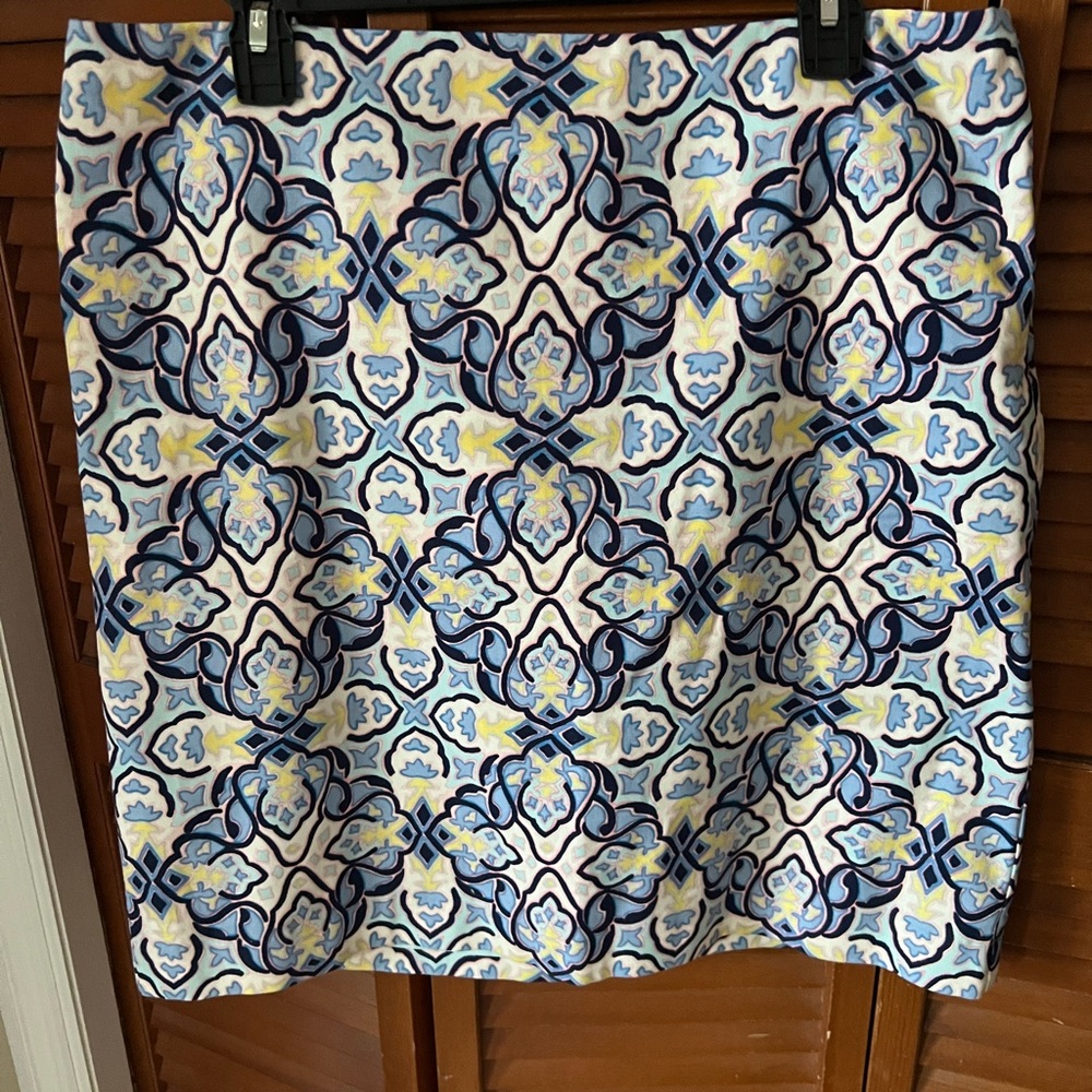 Talbots side zip skirt